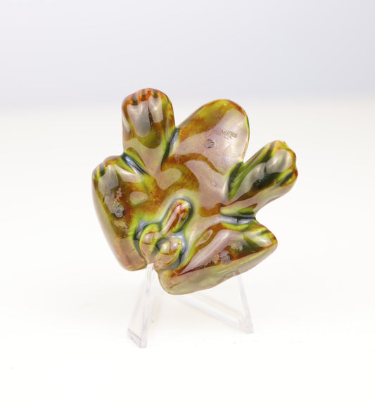 Vintage Ceramic Naughty Frog Pair
