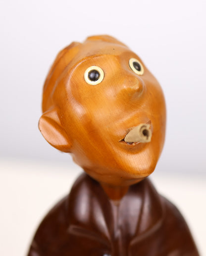 Romer Italy Hand Carved Wooden Artist Figure