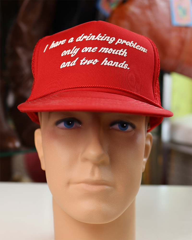 Deadstock "Drinking Problem" Trucker Hat