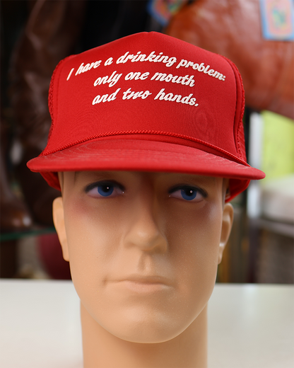 Deadstock "Drinking Problem" Trucker Hat
