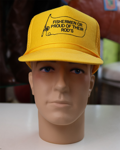 Deadstock "Fisherman are Proud of Their Rod's" Trucker Hat