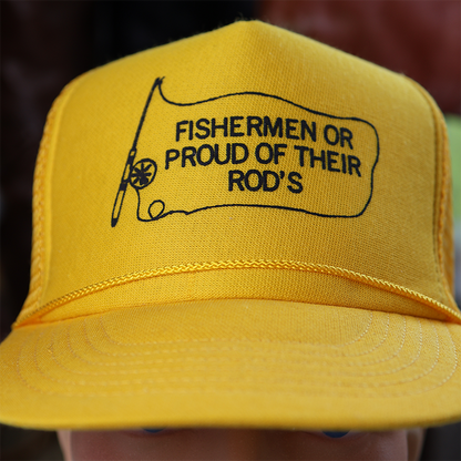 Deadstock "Fisherman are Proud of Their Rod's" Trucker Hat