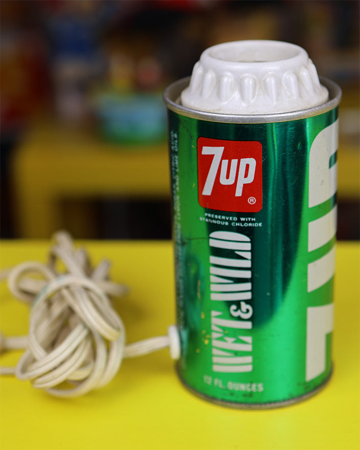 7-Up Can Mini Table Lamp