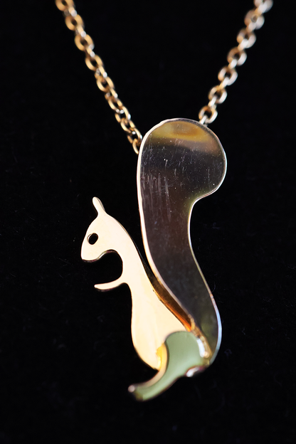 Deadstock Squirrel Pendant