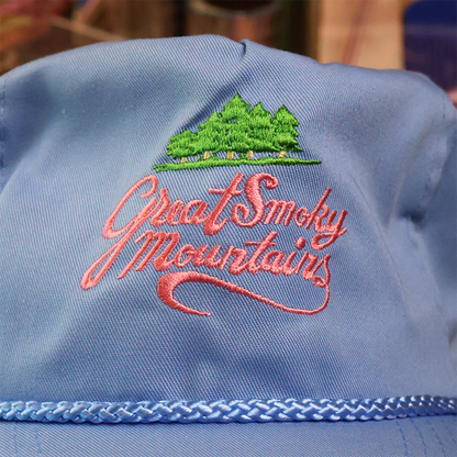 Vintage Gatlinburg or Great Smoky Mountains Souvenir Trucker Hat